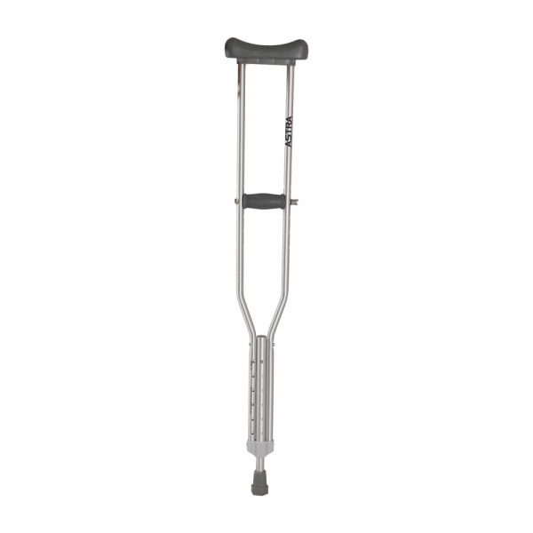 Astra Under Arm Crutches Aluminum / pair - Vissco Rehabilitation