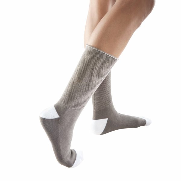 Vissco Diabetic Comfortable Socks To Minimize Pressure on Legs and Feet, Arthritis Care, prevent skin abrasion, blisters or ulcers, For Pain Relief - Universal (Grey) - Vissco Rehabilitation